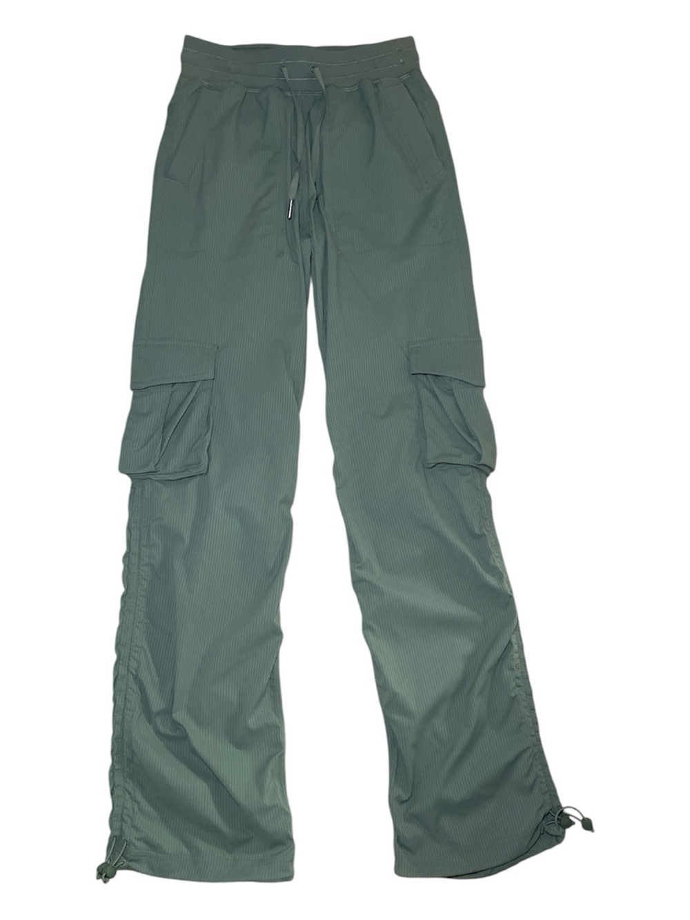 Lululemon Athletica Dance Studio Relaxed Fit Mid Rise Cargo Pants sz XXXS